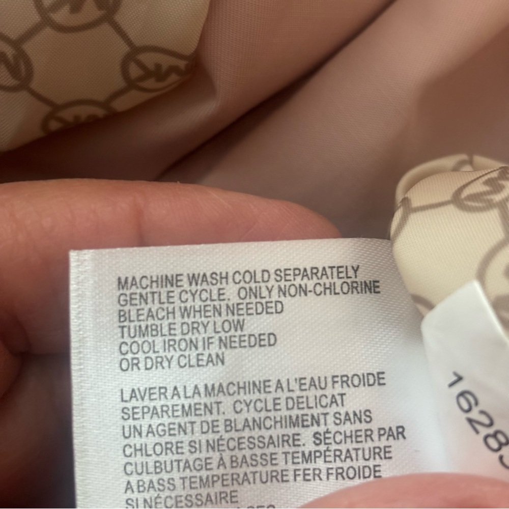 MICHAEL Michael Kors Soft Pink Single-Breasted Trench Coat - Picture 14 of 15